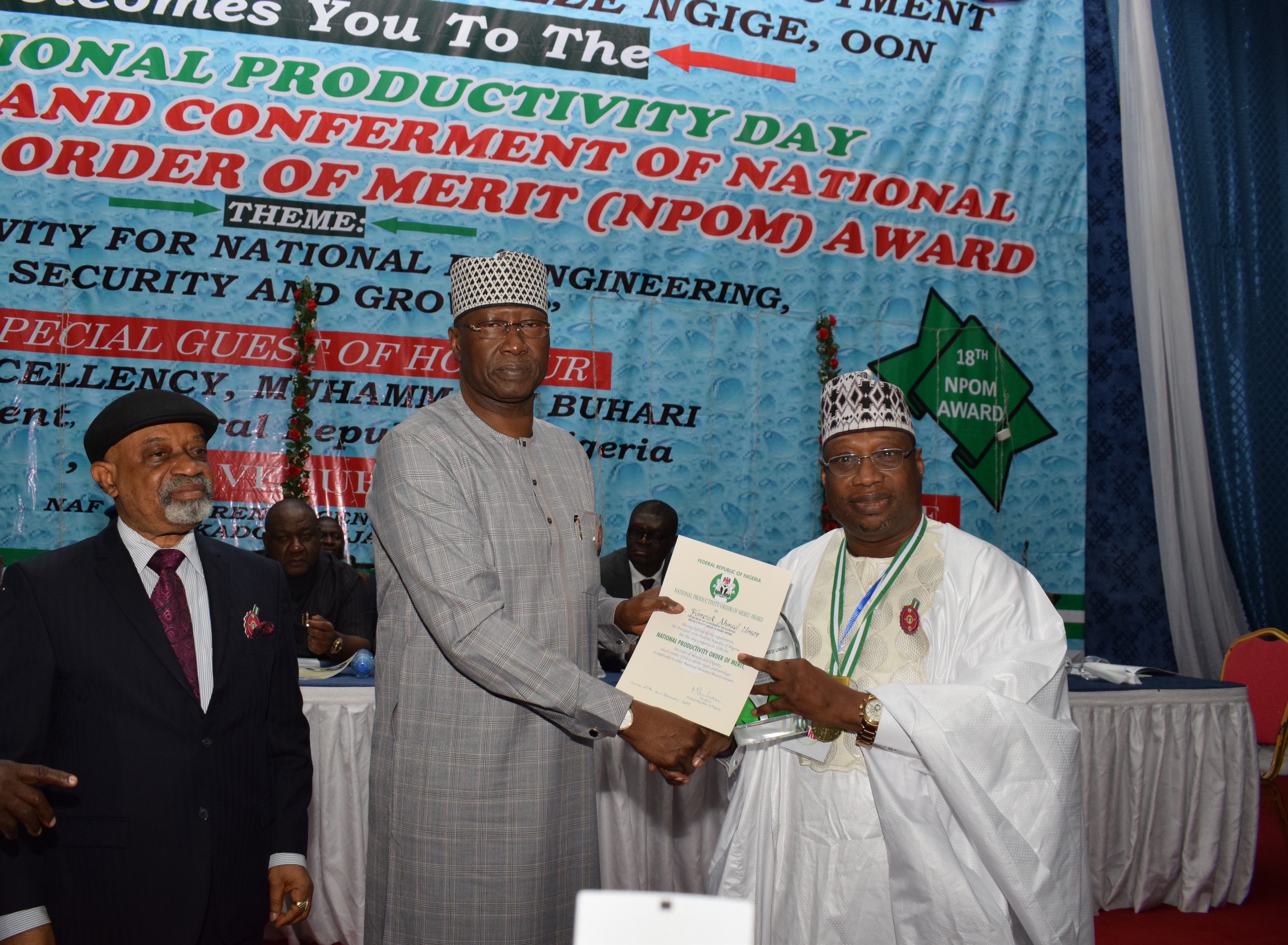 NAMA Director, Farouk Umar bags National Order Of Merit award