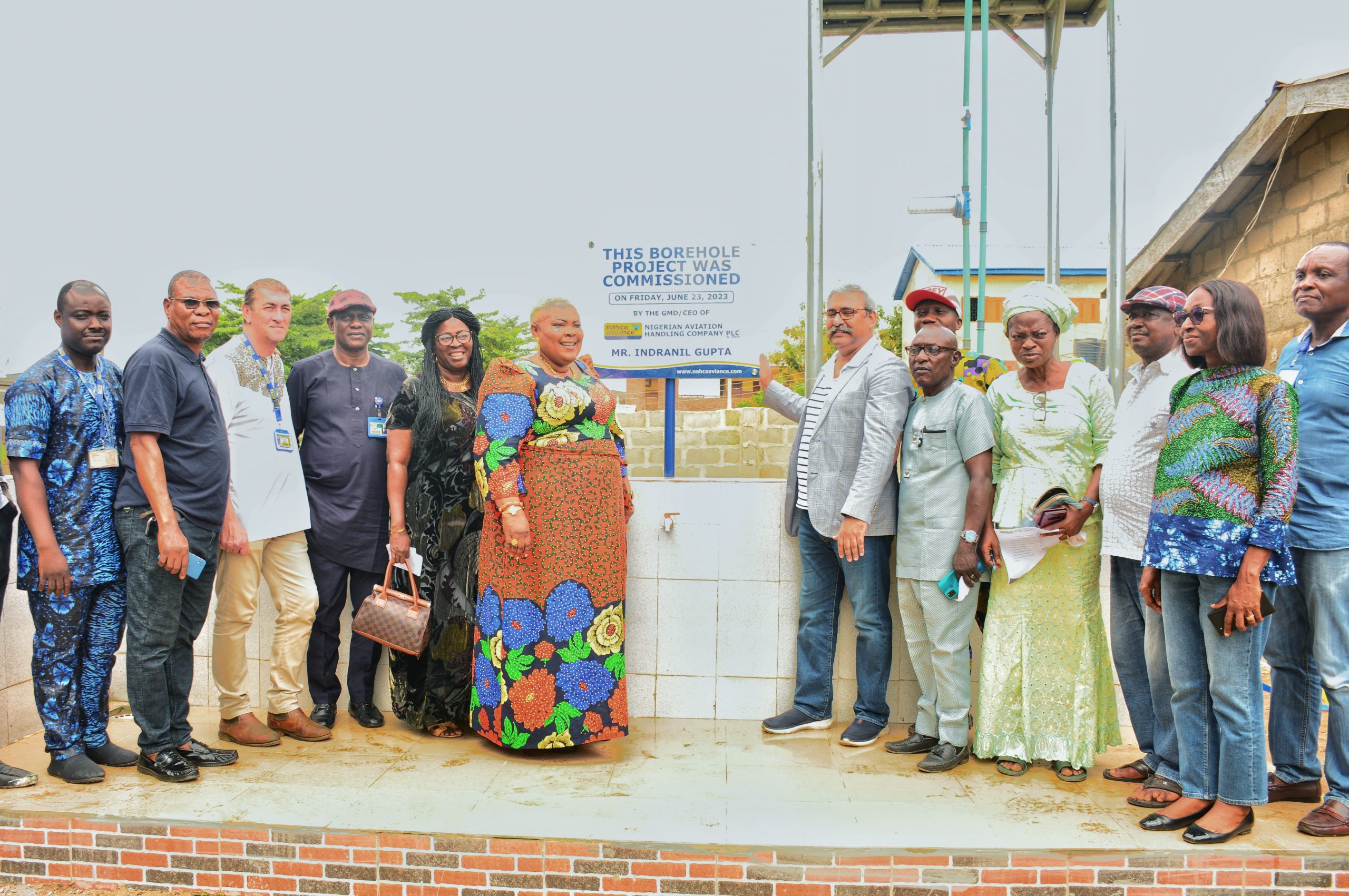 NAHCO intervenes in host communities, commissions borehole facilities in Lagos Schools