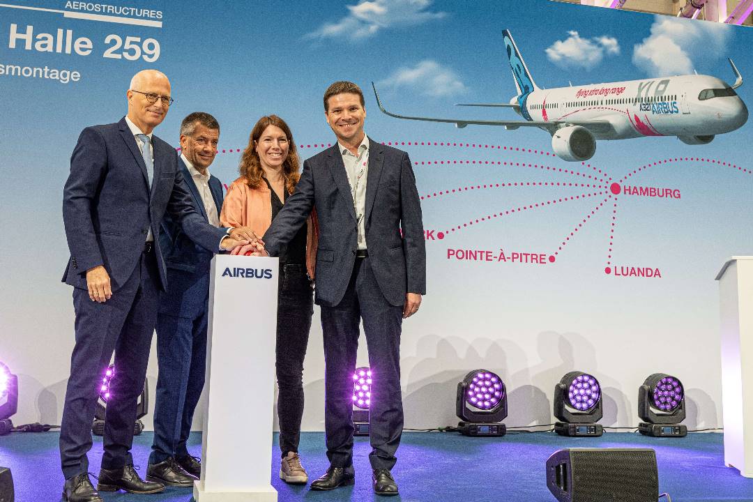 Airbus opens new A321XLR equipment installation hangar in Hamburg