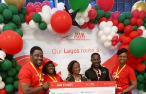 AWA celebrates 10th anniversary on Lagos route, rewards customers with free tickets
