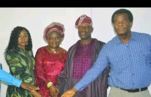 Najomo, NCAA staff, friends celebrate ex-spokesman Adurogboye at retirement party