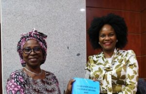 Hope-Ivbaze hands over to new Director, Public Affairs/Consumer Protection, FAAN, Obiageli Orah