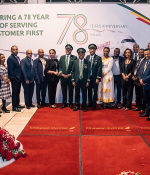 78th anniversary: Ethiopian airline operates special flight, celebrates with passengers, community