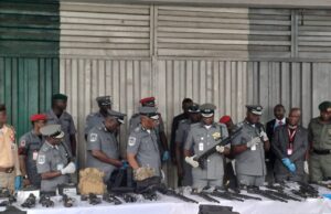 Major haul as Customs Intercepts Rifles Worth N270m at Lagos airport