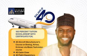 Balami @40: Isaac Balami Foundation to offer scholarship to160 Nigerians