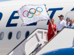Delta celebrates Team USA, return of the Olympic Games to the US with LA28 livery