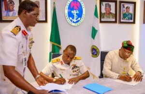 NSIB, Nigerian Navy sign MoU to enhance maritime safety