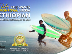Ethiopian Airlines resumes flights to Monrovia