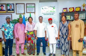 NiMet AIRBDA Discuss Partnership to Mitigate Impacts of Climate Change