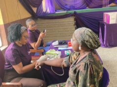 JEDLOF boss charges Nigerians on regular medical check up, provides free service to over 100 widows in Lagos