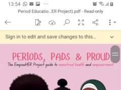 Odukoya Rallies Young Women to be Proud in their Period