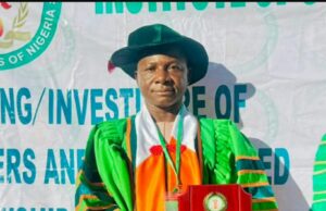 ISEN confers fellowship on NAMA’s DPA/CP, Musa