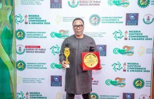 NiMet DG Honoured at Nigeria GovTech Public Service Awards 2025