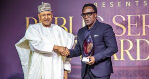NiMet DG Bags BusinessDay Public Service Excellence Award 2025