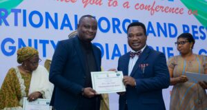 Onyema unveiled as Distinguished Human Rights Defender at NHRC 30th Anniversary Gala