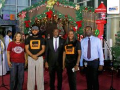 Bi-Courtney heralds festive season, lights up MMA2 terminal