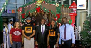 Bi-Courtney heralds festive season, lights up MMA2 terminal