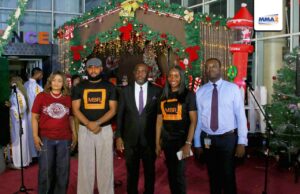 Bi-Courtney heralds festive season, lights up MMA2 terminal