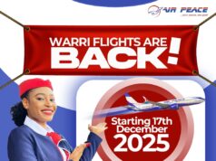 Air Peace Boosts Yuletide Travels with Additional Local Flights, Warri Route Resumption
