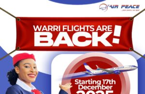 Air Peace Boosts Yuletide Travels with Additional Local Flights, Warri Route Resumption