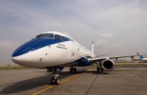 Air Peace takes delivery of third Embraer 190 ahead festive rush