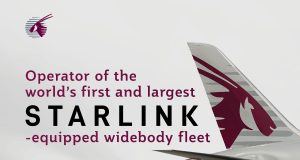 Qatar Airways Launches World’s First Starlink-Equipped Boeing 787, Completes Airbus A350 Starlink Rollout