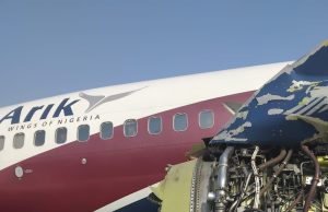 Arik Air flight diverts to Benin over engine issue as NSIB begins investigation