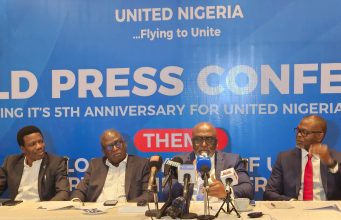 United Nigeria Airlines celebrates fifth anniversary, to launch New York flight second quarter