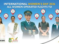 Ethiopian Airlines Marks International Women’s Day with All Women Functioned Flights to Eight Destinations