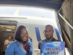 United Nigeria Airlines rewards passengers with latest Samsung phones