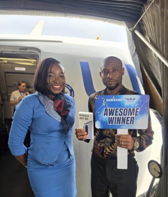 United Nigeria Airlines rewards passengers with latest Samsung phones
