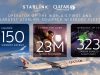 Qatar Airways Reaches 150 Starlink-Equipped Aircraft