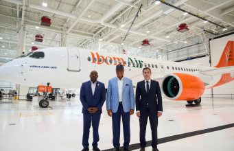 Gov. Eno Leads Pre-Delivery Inspection of Ibom Air’s Third Airbus A220-300 Aircraft in Canada