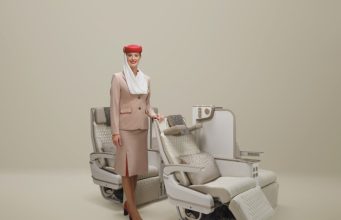Emirates unveils world’s first electric Premium Economy seat with full-height privacy screen