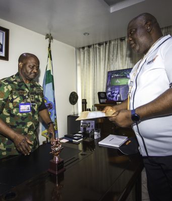 Ondo Crash: Aero Contractors Pays Condolence Visit to Nigerian Air Force