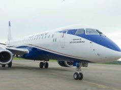 Air Peace expands fleet with another Embraer 190 aircraft