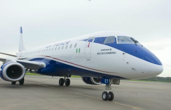 Air Peace expands fleet with another Embraer 190 aircraft